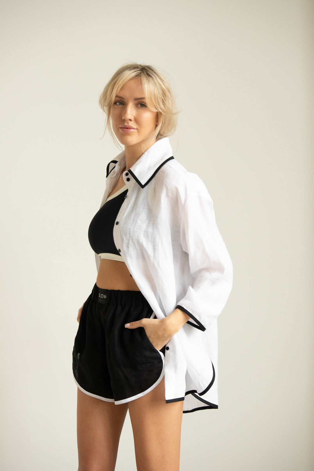 LINEN SHIRT WHITE