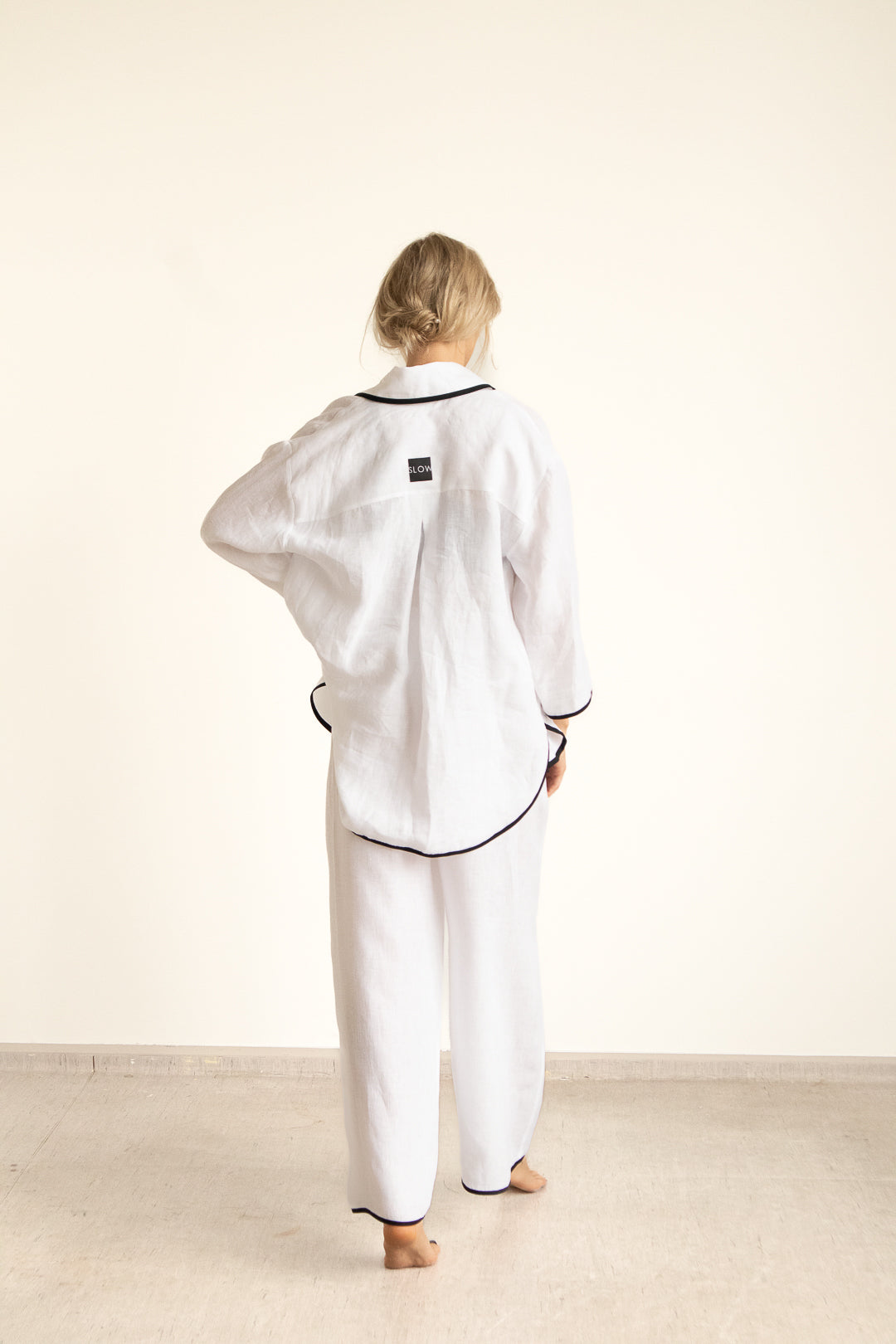 LINEN PANTS WHITE