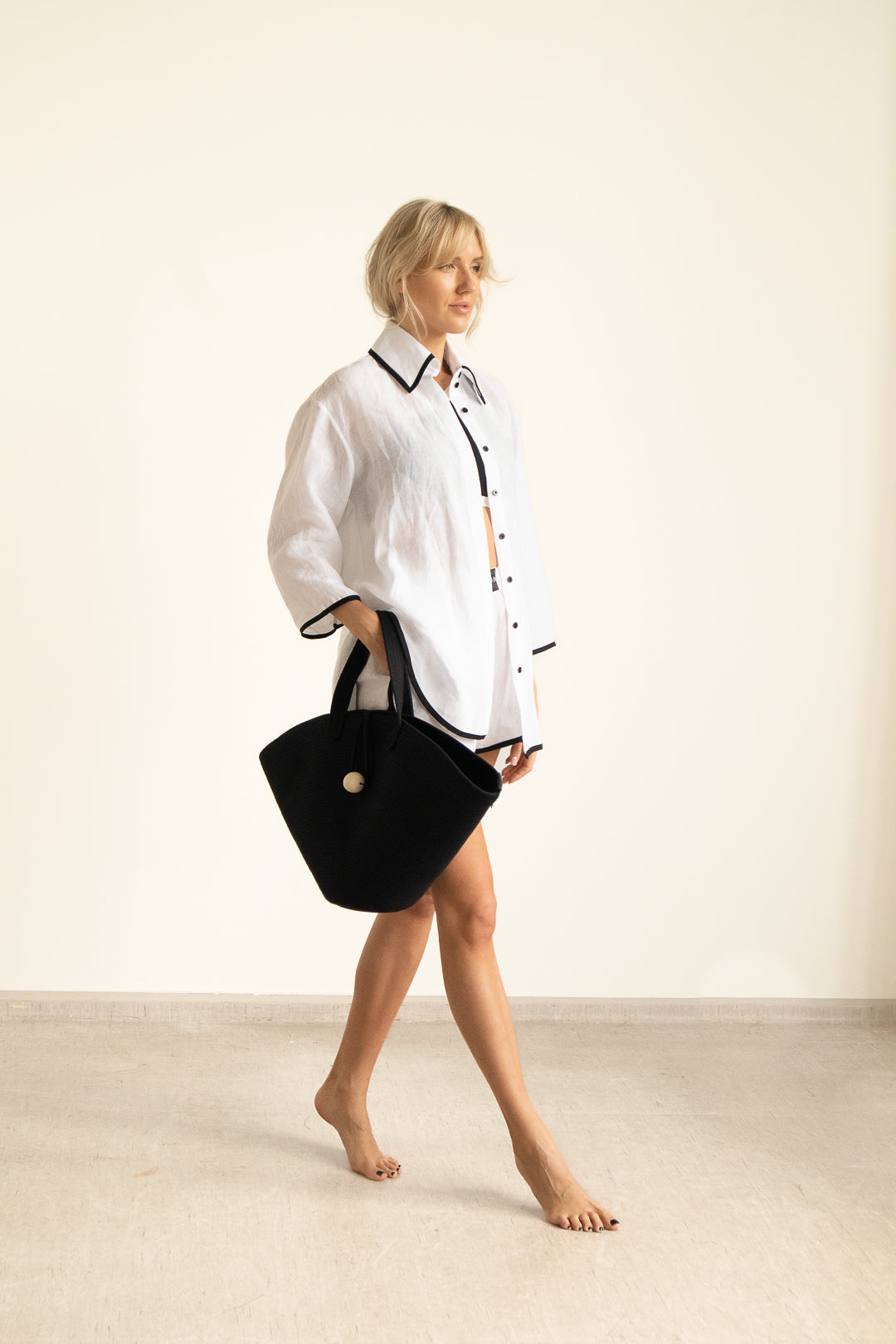 LINEN SHIRT WHITE
