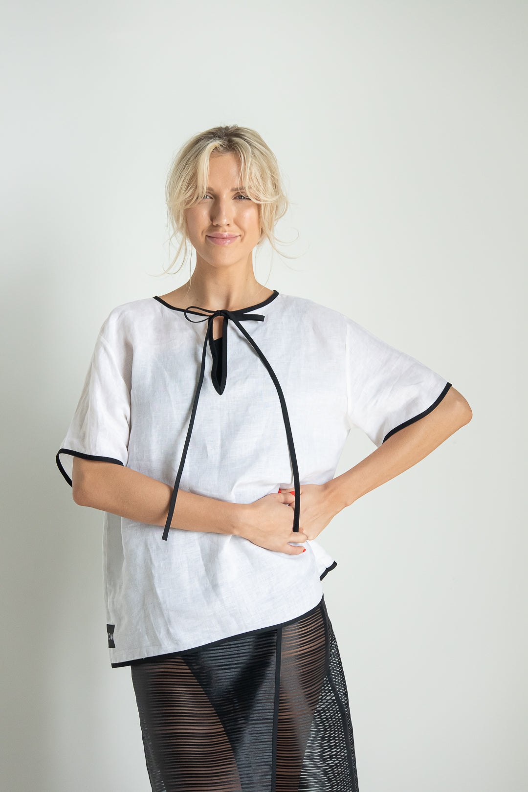 LINEN T-SHIRT WHITE