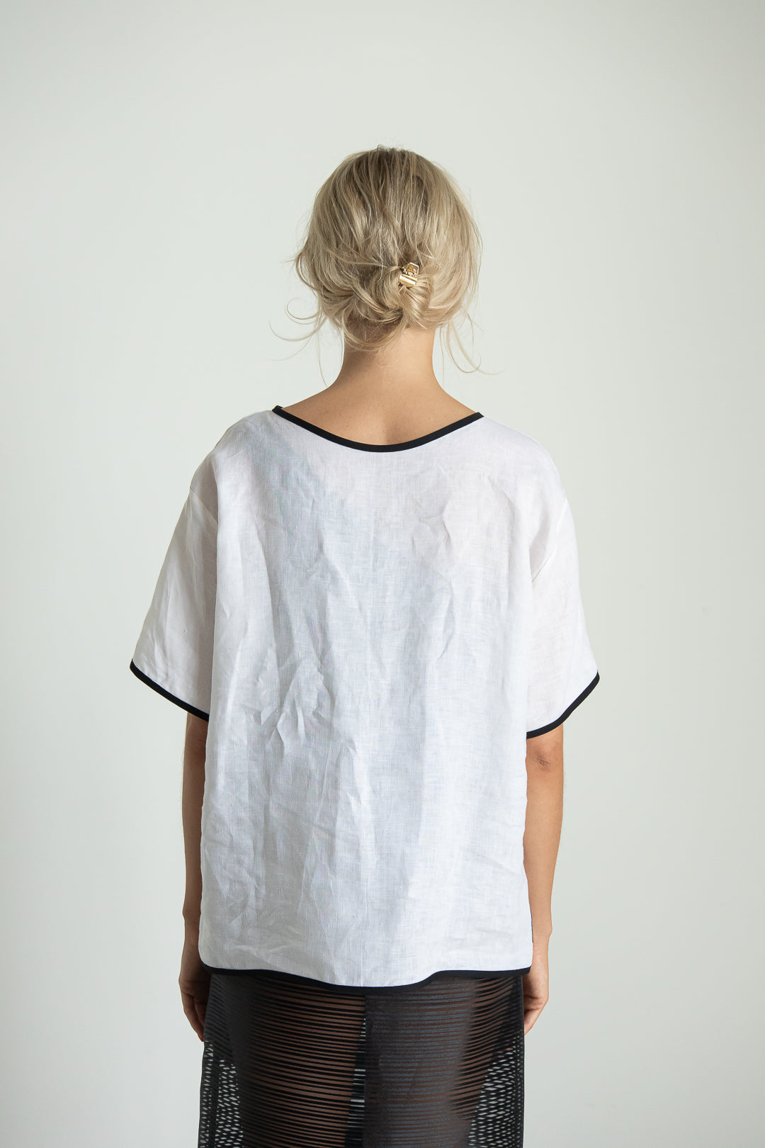 LINEN T-SHIRT WHITE