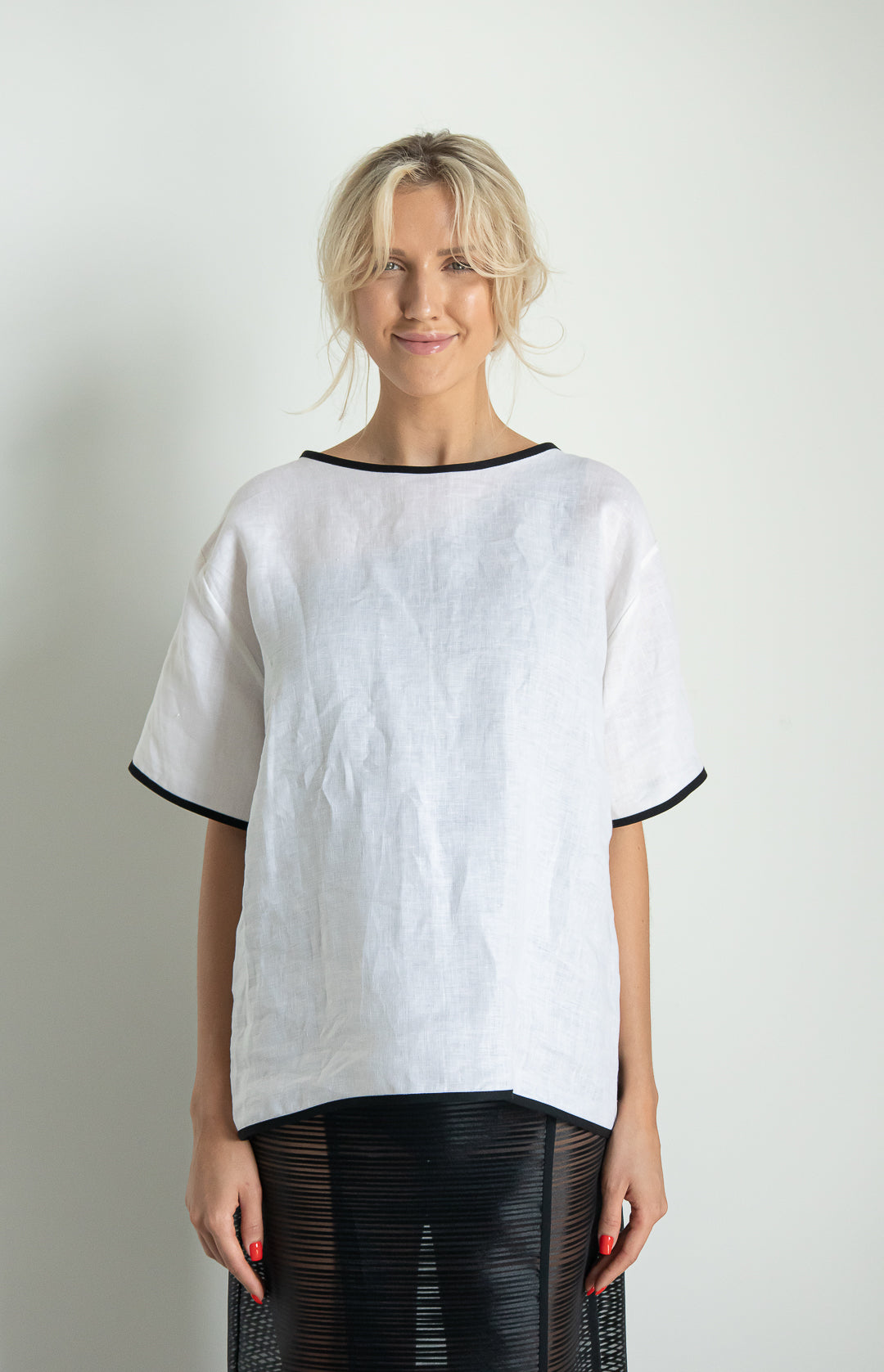 LINEN T-SHIRT WHITE