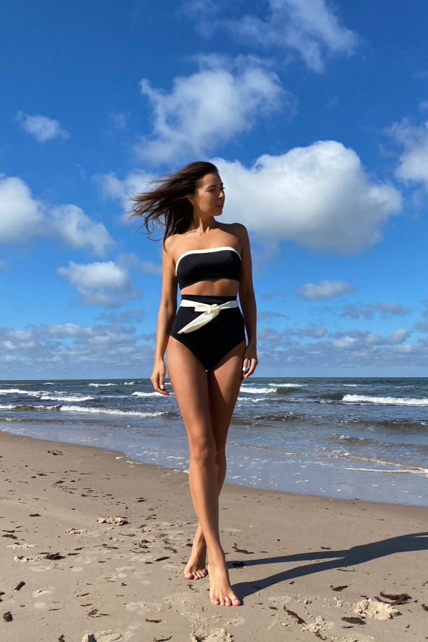 SUNNY H-WAIST BOTTOM BLACK
