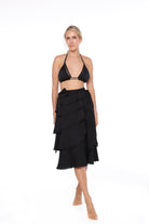 Skirt midi slow beachwear  model