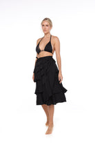 Skirt midi slow beachwear profile
