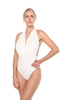 Gili swimsuit slow beachwear white model