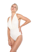 Gili swimsuit slow beachwear white premium