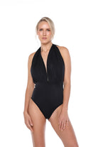 Swimsuit gili black slow beachwear lifestyle