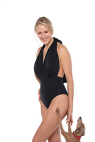 Swimsuit gili black slow beachwear profile