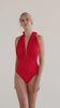 Swimsuit gili red slow beachwear model